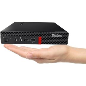 Lenovo ThinkCentre M910q Tiny Desktop Intel i7-6700T Up to 3.60GHz 32GB RAM New 1TB NVMe SSD Built-in AX210 Wi-Fi 6E BT HDMI Dual Monitor Support Wireless Keyboard and Mouse Win10 Pro (Renewed)