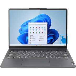 Lenovo IdeaPad Flex 5 Business 2-in-1 Laptop 14.0" Touchscreen 2.2K Display (AMD Ryzen 7 5700U, 16GB LPDDR4, 512GB SSD, Backlit KB, Fingerprint, WiFi 6, Webcam, Win 11 Home) (Renewed)