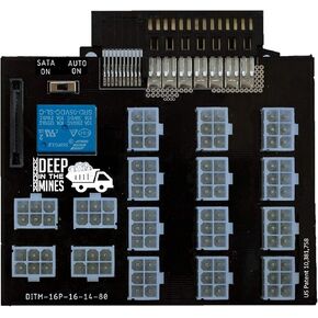 Breakout Board for 800w 1400w 1600w 1 Year Warranty 733428-101 720620-B21 830272-B21 720478-B21 for GPU Mining