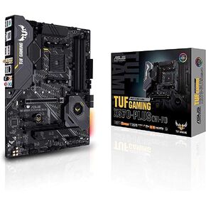 ASUS Tuf Gaming Plus AM4 AMD X570 ATX DDR4-SDRAM Motherboard (Renewed)