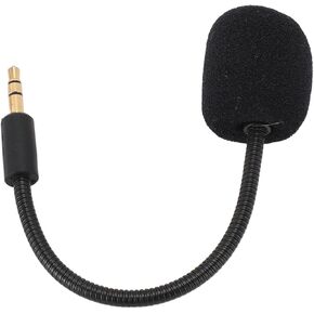 Game Mic Replacement, Microphone Replacement for Razer Barracuda X Wireless Gaming Headset, Plug and Play 3.5mm Detachable Game Boom Microphone