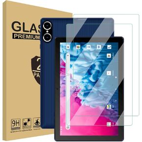 2 PCS Tempered Glass Screen Protector for VORTEX BTAB10 Tablet 10.1 Inch, case friendly [Scratch Resistant ] Compatible with 10.1" of Vortex BTAB10