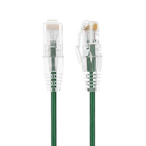 CableLeader 25ft Ultra Slim Cat6 UTP Ethernet Network Patch Cable, 10Gbps Snagless Boot, 28AWG Pure Bare Copper Wire, RJ45 Plug with Gold-Plated Contacts, Gray