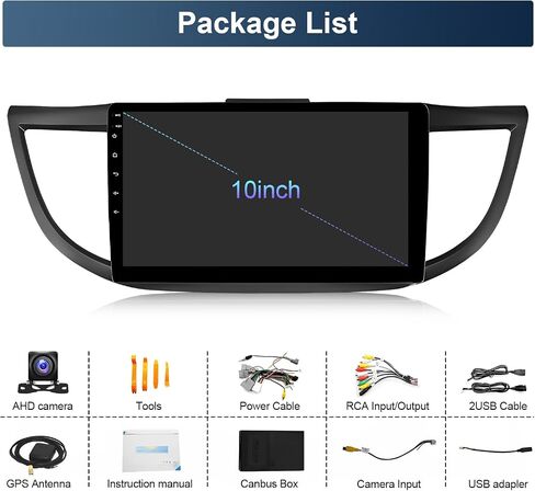 9 inch Android 13.0 Car Radio Stereo for Honda Accord 2003-2004-2005-2006-2007 Capacitive HD Touch Screen Mirror Link GPS Navigation Head Unit with WiFi Bluetooth USB FM Car Audio Steering Wheel in Saudi Arabia