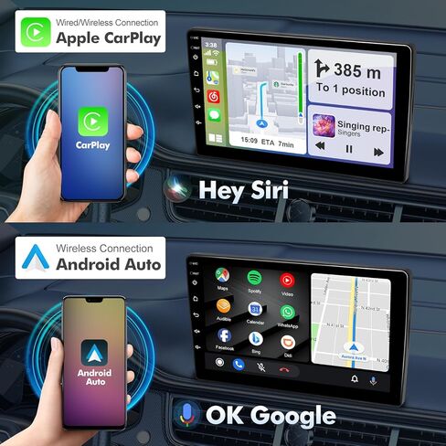 9 Inch IPS Touchscreen Android 13 Car Stereo for Nissan Altima 2014-2018 with Wireless CarPlay & Android Auto 4+64GB Car Radio, Support GPS, WiFi 6, Bluetooth,5.4, FM, Backup Camera, SWC, USB in Saudi Arabia