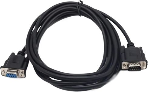 1.5M DB9 Serial Cable RS232 RS485 Cable Male Turn Female COM Port Direct Connection Cross 9Pin Data Extension Cord(Direct Connection-04) in Saudi Arabia