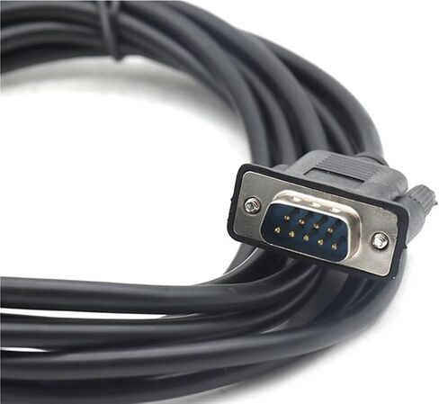 1.5M DB9 Serial Cable RS232 RS485 Cable Male Turn Female COM Port Direct Connection Cross 9Pin Data Extension Cord(Direct Connection-04) in Saudi Arabia