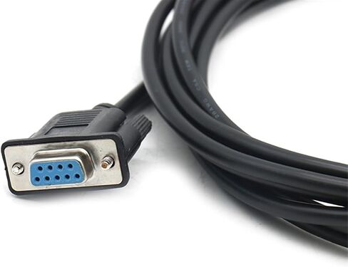 1.5M DB9 Serial Cable RS232 RS485 Cable Male Turn Female COM Port Direct Connection Cross 9Pin Data Extension Cord(Direct Connection-04) in Saudi Arabia