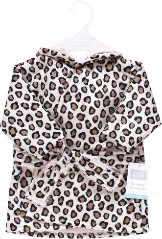 Hudson Baby Unisex Baby Mink with Faux Fur Lining Pool and Beach Robe Cover-ups, Wild Buffalo, 18-24 Months in Saudi Arabia