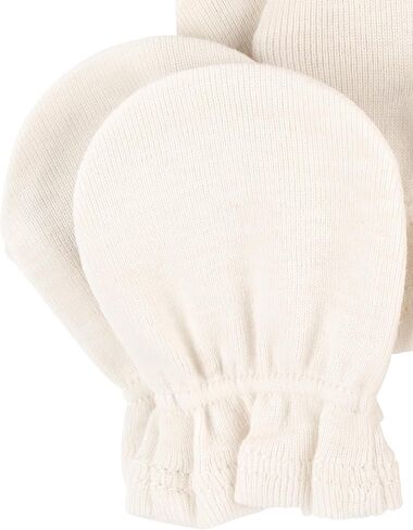 Simple Joys by Carter's Girls' Baby Mittens, Pack of 6, Cream Heather, Newborn in Saudi Arabia