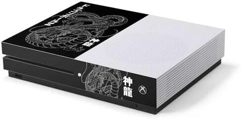 Skinit Decal Gaming Skin Compatible with Xbox One S Console - Officially Licensed Dragon Ball Z Goku Portrait Design in Saudi Arabia
