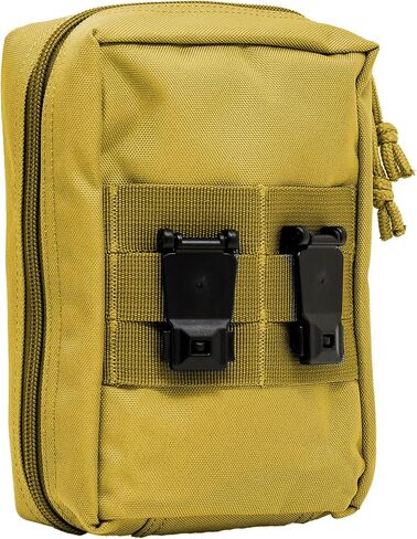 3VGEAR Large MOLLE Medic Pouch - Waterproof with Clamshell Opening, Elastic Loops for Medical Supplies, Hook and Loop Strips, Rugged 600D Polyester in Saudi Arabia