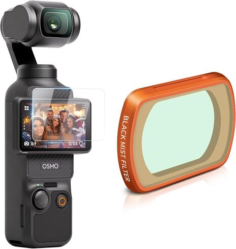 MINGVEN CPL Circular Polarizer Filter for DJI Osmo Pocket 3, Magnetic Multi-Coated Filters for DJI Osmo Pocket 3 Creator Combo in Kuwait