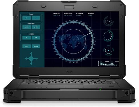 Dell Latitude Rugged 5424 Laptop | 14" 1920x1080 FHD | Core i5-8350U - 512GB SSD Hard Drive - 16GB RAM | 4 cores @ 3.6 GHz Win 11 Pro Black (Renewed) in Kuwait