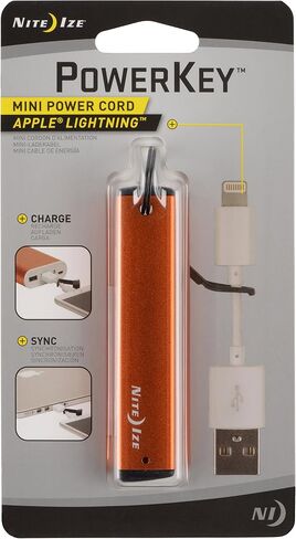 Nite Ize Portable Lightning Cord for Apple Devices - Non-Retail Packaging - Lime Green in Saudi Arabia