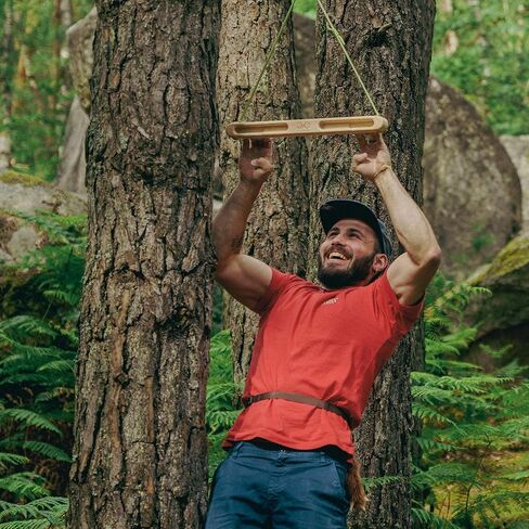 The Original YY VERTICAL Climbing Hang Holds in Wood for Rock Climbing, Ideal for Home Training, adapts to pull up bar, Strengthen your Fingers in Kuwait