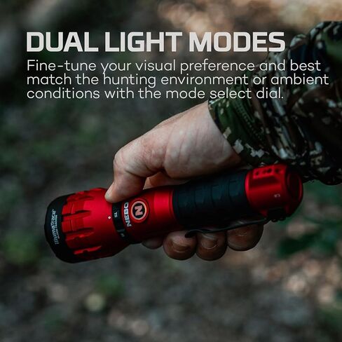 NEBO ILLUMATRACE Blood Tracker Flashlight, Rechargeable,Precision Blood Tracking Light with Dual Light Modes for Every Big Game Hunter in Saudi Arabia