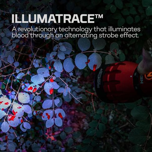 NEBO ILLUMATRACE Blood Tracker Flashlight, Rechargeable,Precision Blood Tracking Light with Dual Light Modes for Every Big Game Hunter in Saudi Arabia