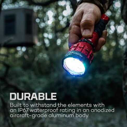 NEBO ILLUMATRACE Blood Tracker Flashlight, Rechargeable,Precision Blood Tracking Light with Dual Light Modes for Every Big Game Hunter in Saudi Arabia
