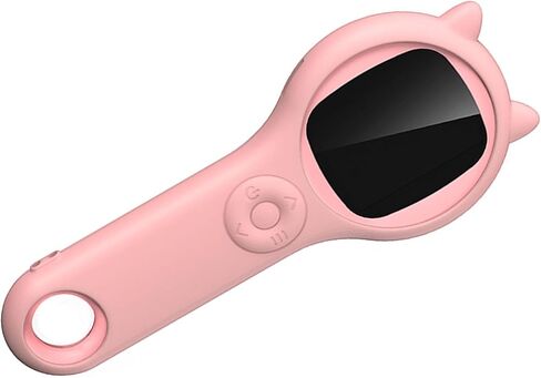 Handheld Digital Microscope for Students Kids with 2.0 Inch Color Screen, 200w, 500x Magnification, 8 Adjustable LED Lights, Magnifying Glass Compatible with Windows OS X (Pink) in Kuwait