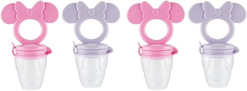 Disney Mickey and Minnie Teether with Fruit Feeder - Safe and Durable Design for Soothing Your Baby's Teething Pains in Saudi Arabia