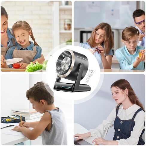 مروحة مكتب هادئة - سطح المكتب البارد Small Fan Cooler - Air Circulator 100 سرعات ، إكسسوارات سفر رقمية هادئة قابلة لإعادة الشحن لغرفة نوم التخييم في الهواء الطلق in Kuwait