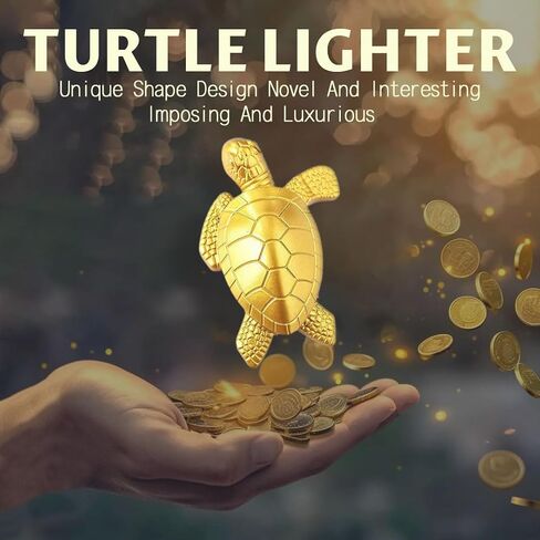 Cute Animal Lighter, Windproof Refillable Adjustable Lighters, Funny Keychain Lighters Gifts for Women, Perfect for Candles, Camping, BBQ (No Butane Fuel Included) (#4) in Saudi Arabia