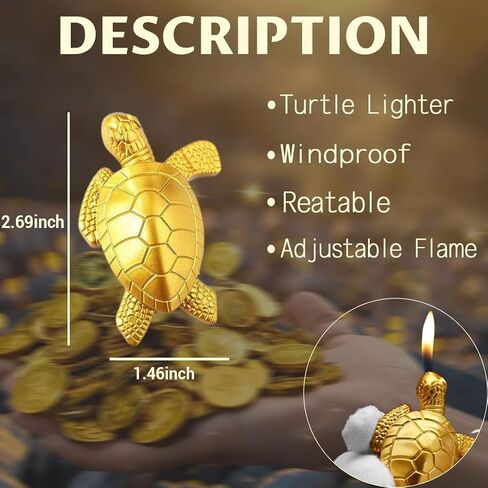 Cute Animal Lighter, Windproof Refillable Adjustable Lighters, Funny Keychain Lighters Gifts for Women, Perfect for Candles, Camping, BBQ (No Butane Fuel Included) (#4) in Saudi Arabia