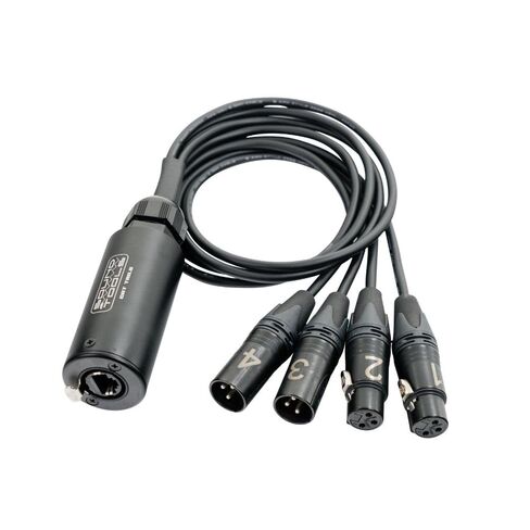 CAT Tails MX - ذكر XLR Breakout 4 خطوط من الصوت التناظري XLR، AES3، DMX أو COM in Saudi Arabia