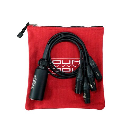 CAT Tails MX - ذكر XLR Breakout 4 خطوط من الصوت التناظري XLR، AES3، DMX أو COM in Saudi Arabia