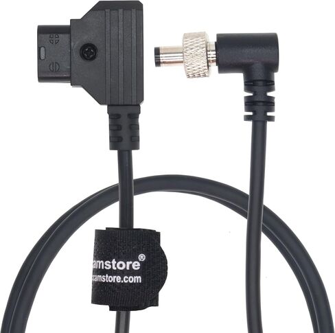 D-Tap to Locking DC 5.5 2.1 Monitor Power Cable for Video Devices PIX-E7 PIX-E5 7 Touchscreen Display Hollyland Mars 400s (100cm/39.3in, Angle Locking DC) in Kuwait