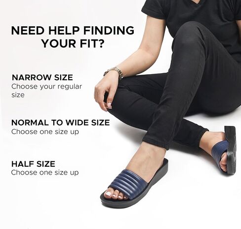 AEROTHOTIC Women's Arch Support Casual Summer Slide Sandals in Kuwait