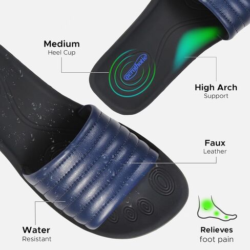 AEROTHOTIC Women's Arch Support Casual Summer Slide Sandals in Kuwait