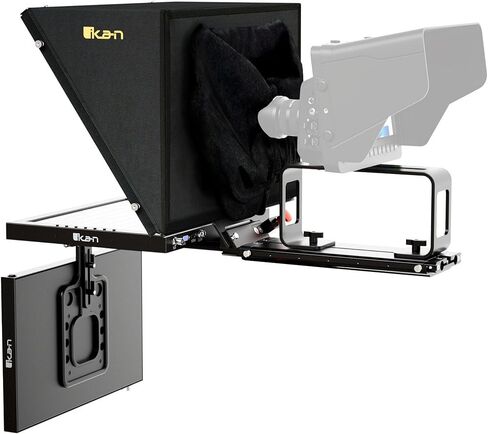 Ikan 15-Inch Teleprompter w/SDI Talent Monitor, Pedestal and Dolly Turnkey System in Saudi Arabia