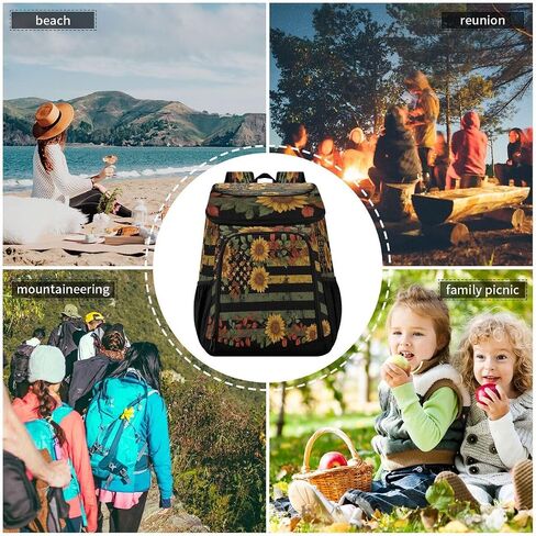 Cooler Backpack Leakproof Backpack Cooler Insulated Lunch Cooler Bag 30 Cans Camping Coolers for Beach Camping Hiking in Saudi Arabia