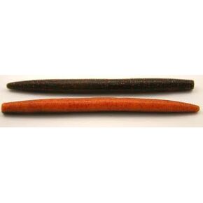 Gary Yamamoto 5" Senko Watermelon with Copper and Orange with Red Flake 9-10-956