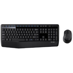Logitech Keyboard and Mouse Set - Wireless - 2.4 GHz