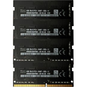 16GB (4x4) PC4-2400T 4-260-pin PC4-19200 (2400 MHz) DDR4 SO-DIMM SK Hynix 661-07301, 661-08121 for 2017 iMacs