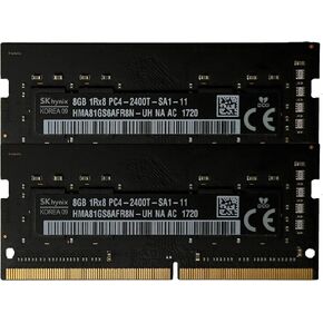 16GB (8x2) PC4-2400T 4-260-pin PC4-19200 (2400 MHz) DDR4 SO-DIMM SK Hynix 661-07302, 661-08122 for 2017 iMacs