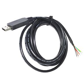 Industrial FT232RL CHIP USB to RS232 Converter 6PIN 6P WE Wire END Open Serial Cable Compatible with USB-RS232-WE-1800-BT(3metres)