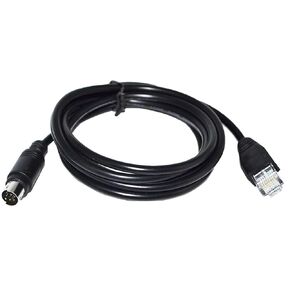 MINI DIN 8PIN MD8 to RJ45 Adapter for Video Conference Camera VISCA in to Out Networking Device Cascading Connection Cable(5m)