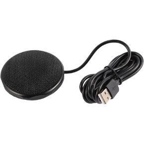 Angoily Conference Microphone Omnidirectional Condenser Microphone 360 Degree Pickup for Computer No Driver Needed