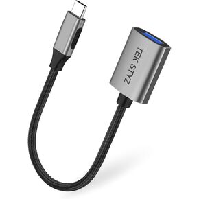 USB-C 3.0 OTG Adapter Compatible with Samsung Galaxy A14 5G Multi-Function 5Gbps of Mice,Backup,Keyboard,MicroSDXC,Gamepads,Keyboards,+More