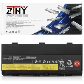 ZTHY 77+ 77++ 00NY493 00NY492 01AV477 Laptop Battery Replacement for Lenovo ThinkPad P50 P51 P52 Series 20HH001QGE 20M90017GE L17M6P51 L17L6P51 01AV496 01AV495 00NY490 00NY491 11.25V 90Wh 8000mAh