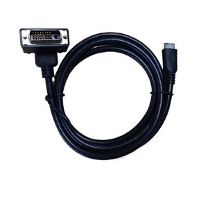 HDMI Compatible to 90 Degree DVI 24+1 Connection HDMI Compatible to DVI High-Definition Connection Cable 1.2 Meters