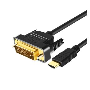 DUPI HD to DVI Cable DVI HDMI-Compatible Cable Adapter Plated for HDTV DVD Projector P;S/5 4 3 TVBOX(5m)