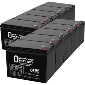Mighty Max Battery 12V 7Ah SLA Replacement Battery for Belkin BA 825AVR (Pack of 10)