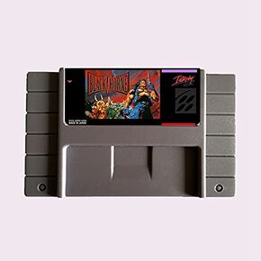 Royal Retro 16 Bit Blackthorne NTSC Big Gray Game Card for USA الإصدار اللاعب