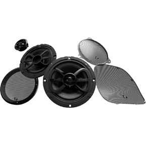 Infinity Kappa Perfect 600X - Premium 6.5", Two-Way Speakers for Harley Davidson Selected Touring Series Motorcycles, Black (Renewed)