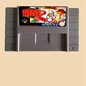 Royal Retro Mr. Nutz 16 Bit Gray Game Card for USA NTSC Game Console